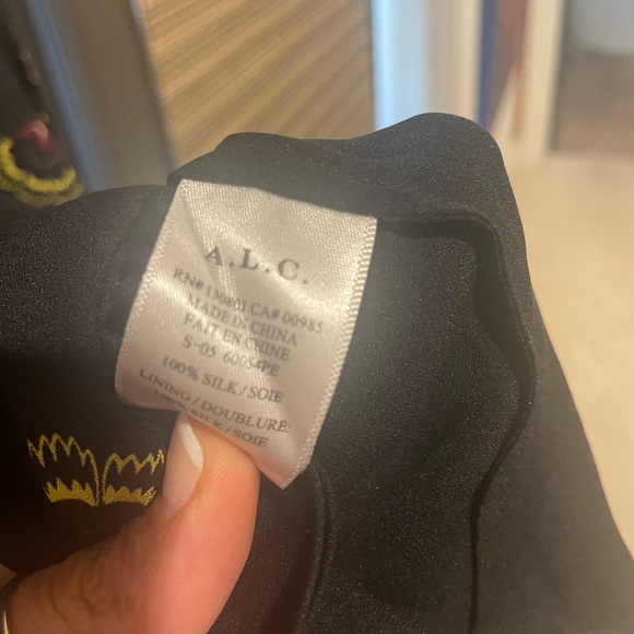 A.L.C. 100% Silk Dress Women - Picture 8 of 9